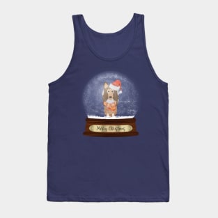 Rough Collie Christmas Gift Tank Top